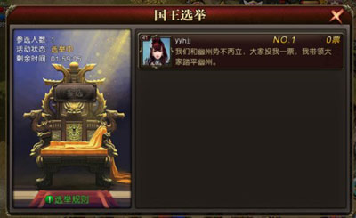 千里走单骑 国王的产生