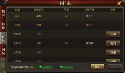千里走单骑 任免官员
