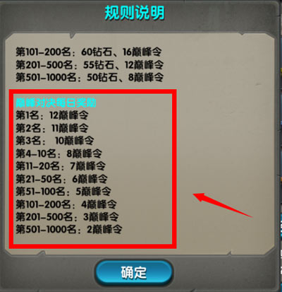 每日奖励