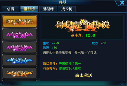 排行榜
