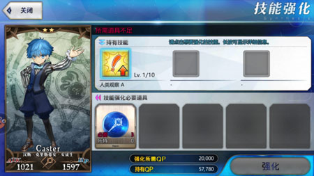 从者技能强化